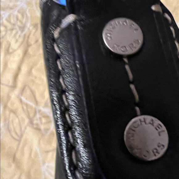 Michael Kors Black Studded Shoulder Bag - Picture 5 of 8